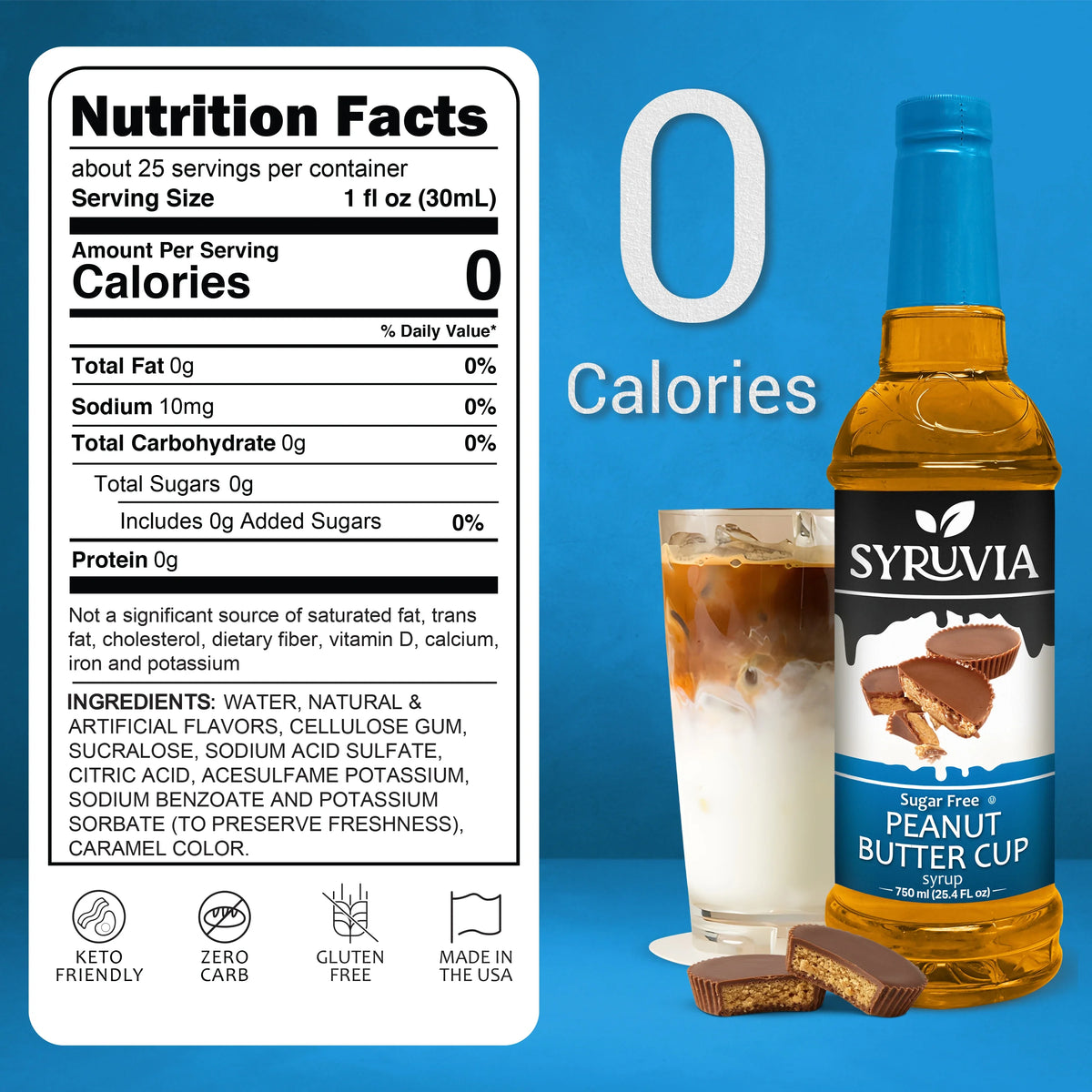Sugar-Free Peanut Butter Cup Syrup