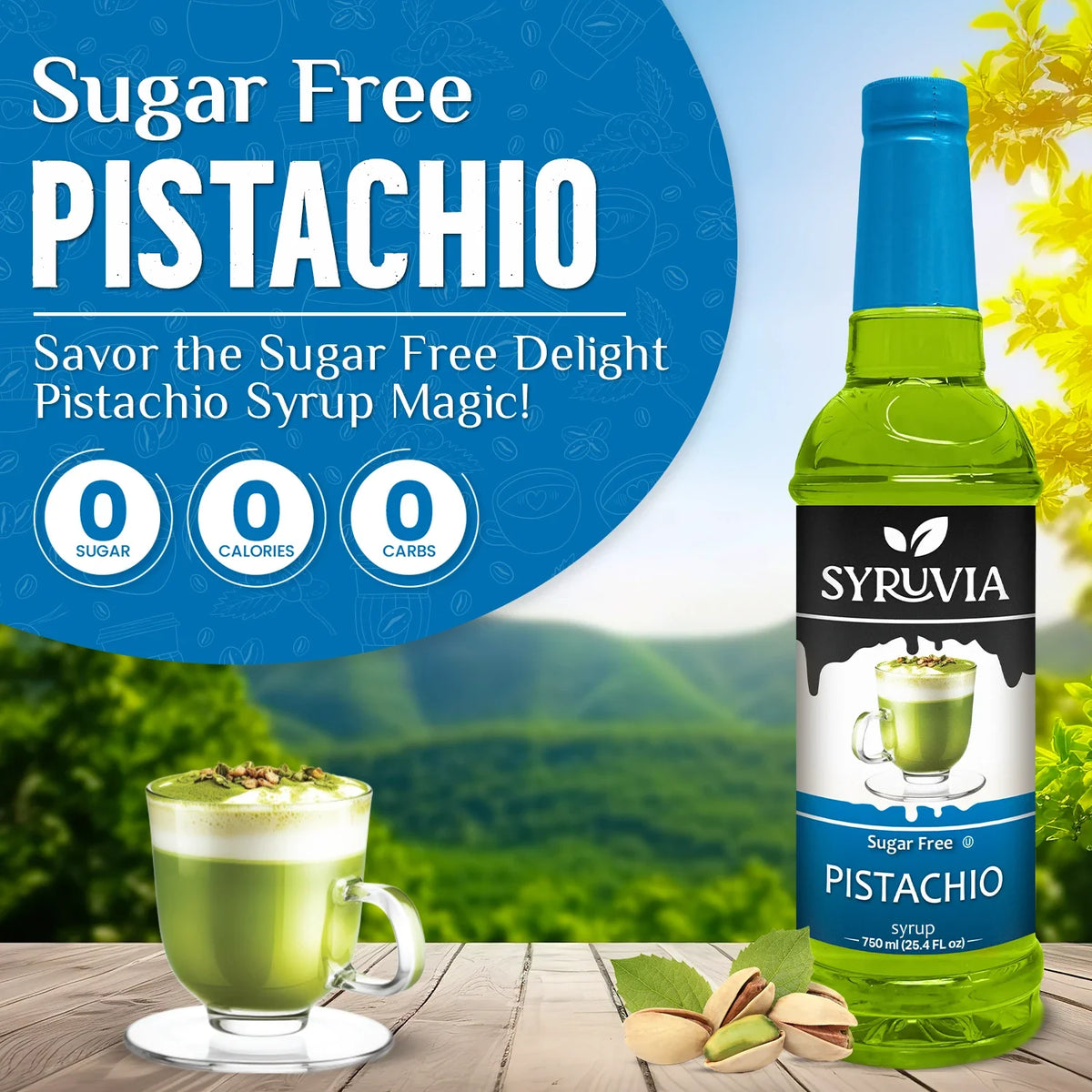 Sugar-Free Pistachio Syrup